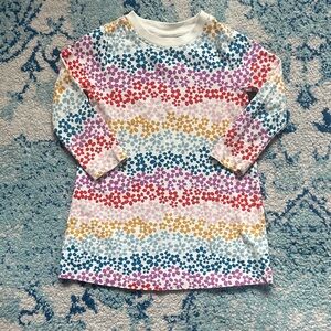 Colorful Floral Kids Dress